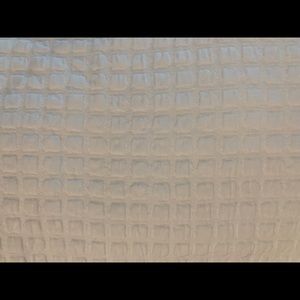 Pottery barn full size white box spring cover 😎